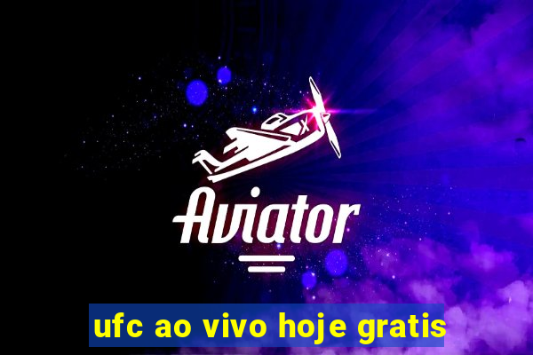 ufc ao vivo hoje gratis